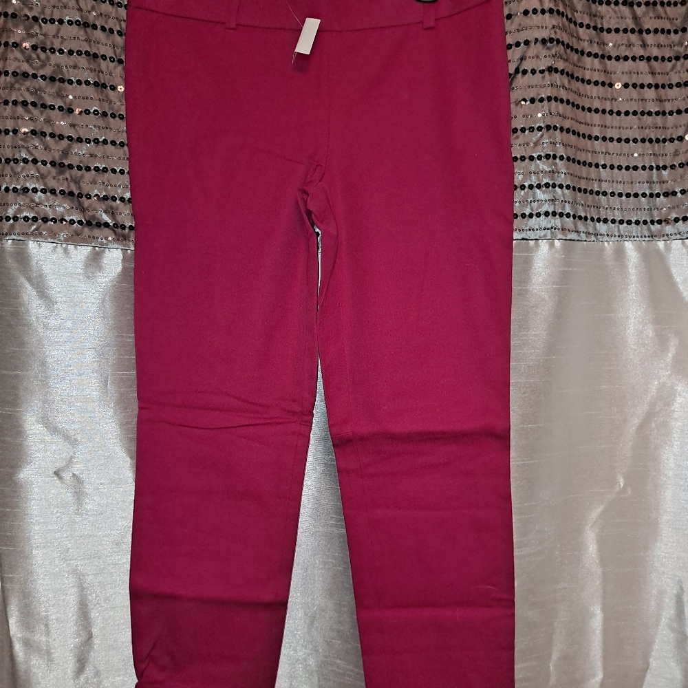 J crew Winnie Pants Bright Pink Size 4